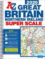 Great Britain Super Scale A-Z Road Atlas 2020 (A3 Spiral)