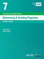 Referencing & Avoiding Plagiarism