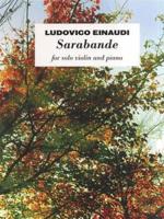 Einaudi Ludovico Sarabande Piano & Violin Score & Part