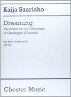 Saariaho Kaija Dreaming Chaconne After Colombi's Chiacona Cello Solo