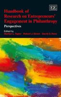 Handbook of Research on Entrepreneurs' Engagement in Philanthropy