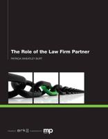 The Role of the Law Firm Partner