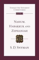 Nahum, Habakkuk and Zephaniah