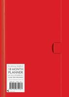 Red Standard Plain & Simple 18 Month Planner 2017
