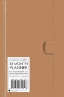 Natural Pocket+ Plain & Simple 18 Month Planner 2017