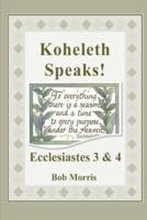 Koheleth Speaks