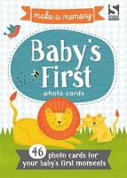 Make a Memory Baby's First Photo Cards