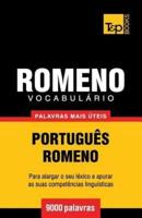 Vocabulário Português-Romeno - 9000 palavras mais úteis