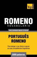 Vocabulário Português-Romeno - 5000 palavras mais úteis