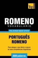 Vocabulário Português-Romeno - 3000 palavras mais úteis