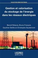 Gestion Et Valorisation Du Stockage De L'énergie Dans Les Réseaux Électriques