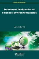 TRAITEMENT DONNEES SCIENCES ENVIRONMNTL: