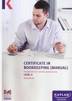 Certificate in Bookkeeping (Manual). Level II