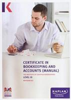 Certificate in Bookkeeping and Accounts (Manual). Level III