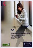 Cash and Treasury Management. Study Text