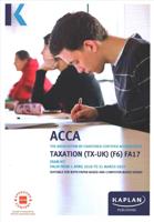 Taxation (TX-UK) (F6) (Finance Act 2017). Exam Kit for June 2018 to March 2019 Examination Sittings