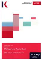Subject P1, Management Accounting. Exam Practice Kit