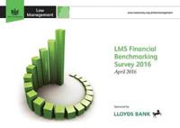 The Law Society's Law Management Section Financial Benchmarking Survey 2016