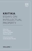 Kritika, Essays on Intellectual Property. Volume 1