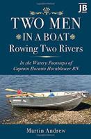Two Men in a Boat Rowing Two Rivers