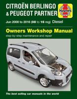 Citroën Berlingo & Peugeot Partner Diesel Owners Workshop Manua 2008-2016