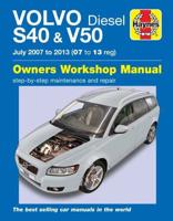 Volvo S40 & V50 Diesel Owner's Workshop Manual, 07-13