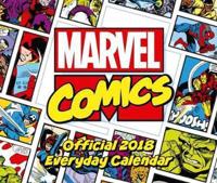 Marvel Comics Official 2018 Desk Block Calendar - Page-A-Day Desk Format
