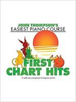 THOMPSON JOHN EASIEST PIANO COURSE FIRST CHART HITS PF BOOK