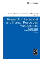 Research in Personnel and Human Resources Management. Volume 33