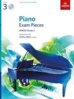 Piano Exam Pieces 2019 & 2020, ABRSM Grade 3, With CD
