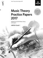 Music Theory Past Papers 2017. ABRSM Grade 1