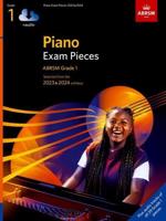 Piano Exam Pieces 2023 & 2024, ABRSM Grade 1, With Audio