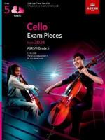 Cello Exam Pieces from 2024, ABRSM Grade 5, Cello Part, Piano Accompaniment & Audio