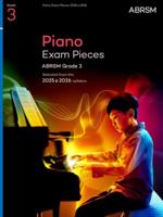 Piano Exam Pieces 2025 & 2026, ABRSM Grade 3