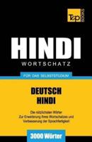 Wortschatz Deutsch-Hindi für das Selbststudium - 3000 Wörter