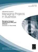 Managing Transport Infrastructure PPPs and Alliances