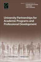 University Partnerships for Academic Programs and Professional Development