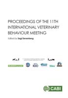 Proceedings of the 11th International Veterinary Behaviour Meeting