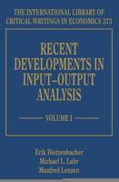 Recent Developments in Input-Output Analysis