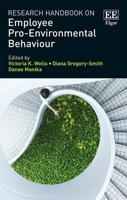 Research Handbook on Employee Pro-Environmental Behaviour