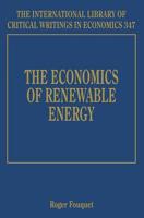 The Economics of Renewable Energy