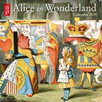 British Library - Alice in Wonderland Mini Wall Calendar 2019 (Art Calendar)