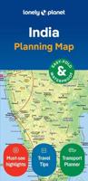 Lonely Planet India Planning Map 2