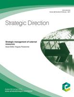 Strategic Management of External Resources