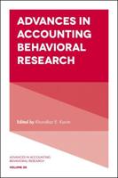Advances in Accounting Behavioral Research. Volume 20