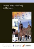 Finance and Accounting for Managers