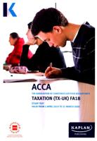 Taxation (TX-UK) Study Text