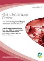 Special Issue on Information Flow and WOM in Social Media and Online Communities