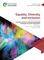 Inclusion and Work: Addressing the Global Challenges for Youth Employment