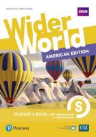 Wider World American Edition Starter Student Book & Workbook for Pack